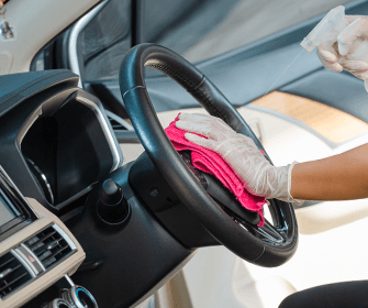 Detailing and sanitizing